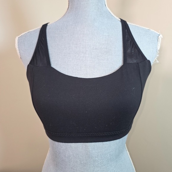 Athleta Other - ATHLETA Strappy Go Lucky Sports Bra- Black-‎ Large Excellent PreOwned